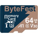 Carte m�moire mic rosd 64go avec adaptateurs, uhs - i u3 c10 v30 4k uhd, tf card pour cam�ras d'action ...