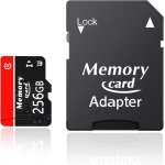 Carte mmoire, carte tf 256go v30, carte uhs - ii full hd & 4k uhd, carte mmoire tf, classe 10, u3, ...