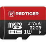 Carte micro sd haute vitesse 32 go avec adaptateur, microsdhc uhs - i classe 10, u1, v10 a1, compatible ...