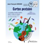 Cartes postales, violon. volume 1 : 17 etudes - verdier jean - françois - gb9907 9790043099079 Cartes postales, violon. volume 1 : 17 etudes - verdier jean - françois - gb9907 9790043099079