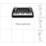 Carte son bluetooth pour piano, ordinateur, tlphone portable, ancre, equipement de diffusion en direct, ...