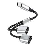 Carte son externe avec prise jack 3. 5mm, adaptateur audio usb femelle, pour sauna, tlphone, microphone, ...
