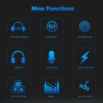 Carte son multifonctionnelle en direct et kit de microphone  suspension ensemble de microphone  condensateur ...