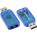 Carte son stro usb externe 5. 1, adaptateur audio virtuel 5. 1 canaux usb 2. 0 vers 3d, compatible ...