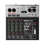 Carte son avec table de mixage 4 canaux 24bit / 192khz 99 effets dsp yonis