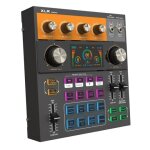 Carte son et table de mixage bluetooth pour diffusion en direct et chant 24 bits noir yonis
