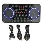 Carte son v300 pro, 10 effets sonores, bluetooth, réduction du bruit, mélangeurs audio, casque, micro, ... Carte son v300 pro, 10 effets sonores, bluetooth, réduction du bruit, mélangeurs audio, casque, micro, ...