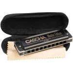 Cascha hh 2058 master edition blues harmonica en do majeur
