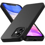 Case for iphone 11 (6. 1 inches), soft tpu shockproof protective case with camera protection - black
