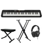 Casio ct - s200 casiotone black pack d�butant clavier haut de gamme