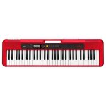 Casio ct - s200 clavier midi 61 touche(s) usb rouge et blanc