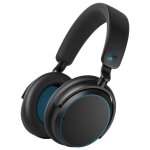 Casque audio arceau sennheiser accentum wireless blues avec rduction de bruit noir et bleu