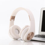 Casque audio bluetooth 4. 2 or super basse avec contr�le complet et lecture musique blanc yonis