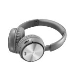 Casque audio bluetooth micro tuner fm micro - sd confort trix swissten argent