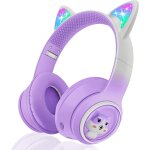 Casque audio enfant bluetooth, 85 db casque sans fil pour enfant, pliable supra - auriculaires ecouteurs ...
