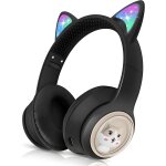 Casque audio enfant bluetooth, 85db casque sans fil pour enfant, pliable supra - auriculaires ecouteurs ...