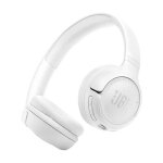 Casque audio jbl tune 535bt blanc, supra - auriculaire bluetooth sans fil et son jbl pure bass