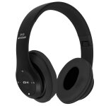 Casque audio sans fil bluetooth 4. 0 / jack 3. 5 mm micro - sd p15 noir