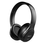 Casque audio sans fil bluetooth avec subwoofer et microphone int�gr� or noir yonis
