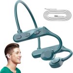 Casque auriculaire avec couteurs de conduction osseuse sans fil avec conduction sport casque audio rsistant ...