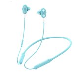 Casque bluetooth 5. 0 k song mont� sur le cou casque st�r�o basse filaire �couteurs �tanches avec micro, ...