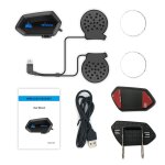 Casque bluetooth 5. 0 pour moto, kit d'appel mains libres sans fil, stéréo, anti - interférence, lecteur ... Casque bluetooth 5. 0 pour moto, kit d'appel mains libres sans fil, stéréo, anti - interférence, lecteur ...