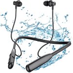 Casque bluetooth 5. 3 ecouteurs de sport 30 heures de lecture casque de sport sans fil suppression du ...