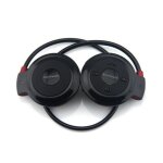 Casque bluetooth ecouteurs sans fil fm autonomie 10 heures batterie lithium noir yonis