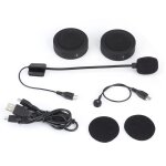 Casque bluetooth tanche bt17, casque d'coute stro, musique, moto, mains libres