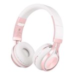 Casque bluetooth avec haut - parleurs de 40 mm, coussinets d'oreille confortables, batterie 24 heures, ...