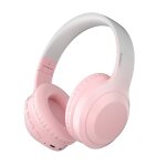 Casque bluetooth, casque pour musique, casque dégradé macaron filaire / sans fil, rose Casque bluetooth, casque pour musique, casque dégradé macaron filaire / sans fil, rose