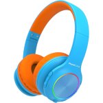 Casque bluetooth pliable sans fil pour enfant avec lumires led, hd stereo, usb - c recharge rapide, ...