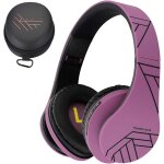 Casque bluetooth sans fil, casque audio stro pliable sans fil et filaire avec micro intgr, micro ...