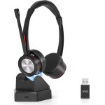 Casque bluetooth sans fil, casque pc avec micro antibruit et usb dongle 40h d'autonomie, casque audio ...