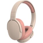 Casque bluetooth sans fil, casque sans fil rglable hifi pliable avec rduction intelligente du bruit, ...