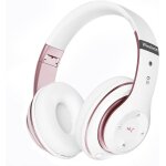 Casque bluetooth sans fil, casque sans fil supra - auriculaire avec 6 modes d'egalisation, casque bluetooth ...