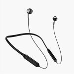 Casque bluetooth sans fil tour de cou avec micro