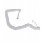 Casque de cble d'extension tlphonique rj11 mle de 1, 75 m, ecouteurs bluetooth sans fil, jlb289