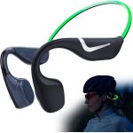 Casque conduction osseuse, casque bluetooth sans fil bluetooth 5. 3, ipx7 sweatproof ecouteur vert lumière ... Casque conduction osseuse, casque bluetooth sans fil bluetooth 5. 3, ipx7 sweatproof ecouteur vert lumière ...