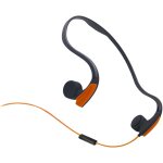 Casque à conduction osseuse, casque de sport stéréo filaire à oreilles ouvertes, avec micro antibruit ... Casque à conduction osseuse, casque de sport stéréo filaire à oreilles ouvertes, avec micro antibruit ...