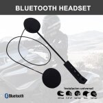 Casque d'�coute bluetooth mains libres, charge usb, anti - interf�rence pour moto, 4. 1 +