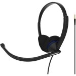 Casque d'ecoute filaire avec microphone anti - bruit pour bureau vid�oconf�rence, , noir, koss, cs200i ...
