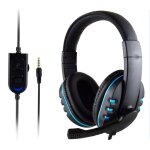 Casque d'coute filaire stro avec micro pour ps4 sony playstation 4 / pc