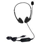 Casque d'ecoute avec microphone et anti - bruit, accessoire de bureau, avec port usb 102u, casque d'ecoute ... Casque d'ecoute avec microphone et anti - bruit, accessoire de bureau, avec port usb 102u, casque d'ecoute ...