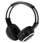 Casque d'coute sans fil, 2 x, double infrarouge, stro, lecteur dvd ir, repose tte, noir, pour voiture ...
