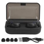 Casque d'coute sans fil bt, couteurs stro, oreillettes de sport, affichage led ss, f9 - 1