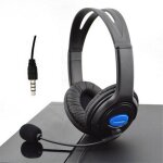 Casque d'coute stro filaire, 3. 5mm, basse profonde, casque de jeu pour ordinateur, ps4, avec micro, ...