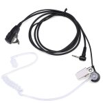 Casque d'couteur avec tube acoustique secret fbi, radio motorola, count180, tklr, t92, h2o, t82, t80, ...