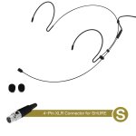 Casque électrique sans fil à double crochet d'oreille pour sennheiser, micro de sauna, microphone usé, ... Casque électrique sans fil à double crochet d'oreille pour sennheiser, micro de sauna, microphone usé, ...