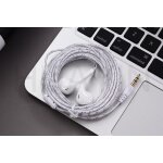 Casque filaire 3 mtres 3m 2m de long prise 3. 5mm casque d'ordinateur casque en cristal casque de 5me ...